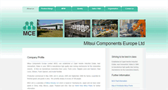 Desktop Screenshot of mitsuicomponents.co.uk